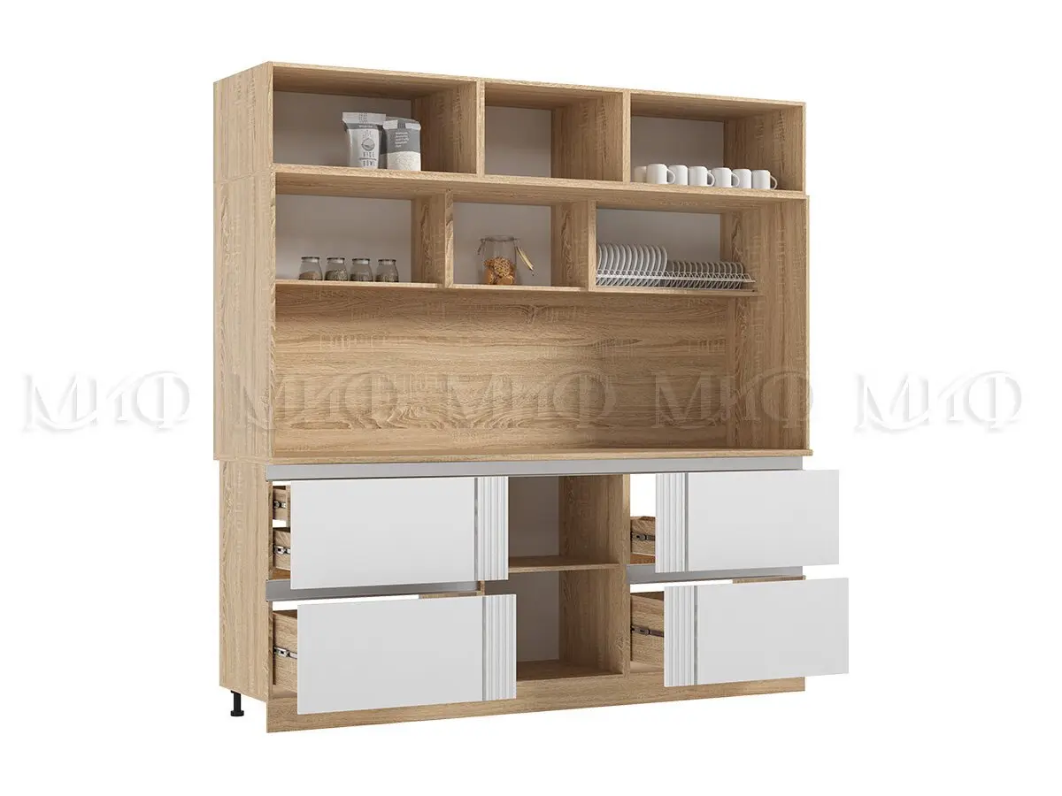 МДФ Кухня Карина Центральная секция 2200 фото 2